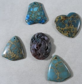 5 Gemstone Pendants
