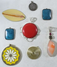 8 Necklace Pendants
