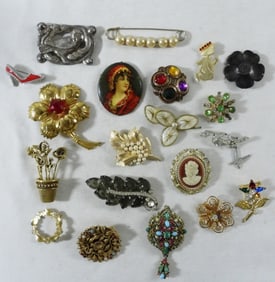 20 Brooches
