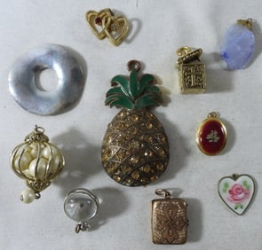 10 Assorted Pendants