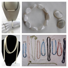 Lot Of Beaded Jewelry