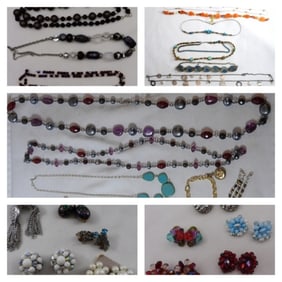 Colorful Mixed Lot Of Jewelry