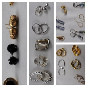 24 Pairs Of Earrings