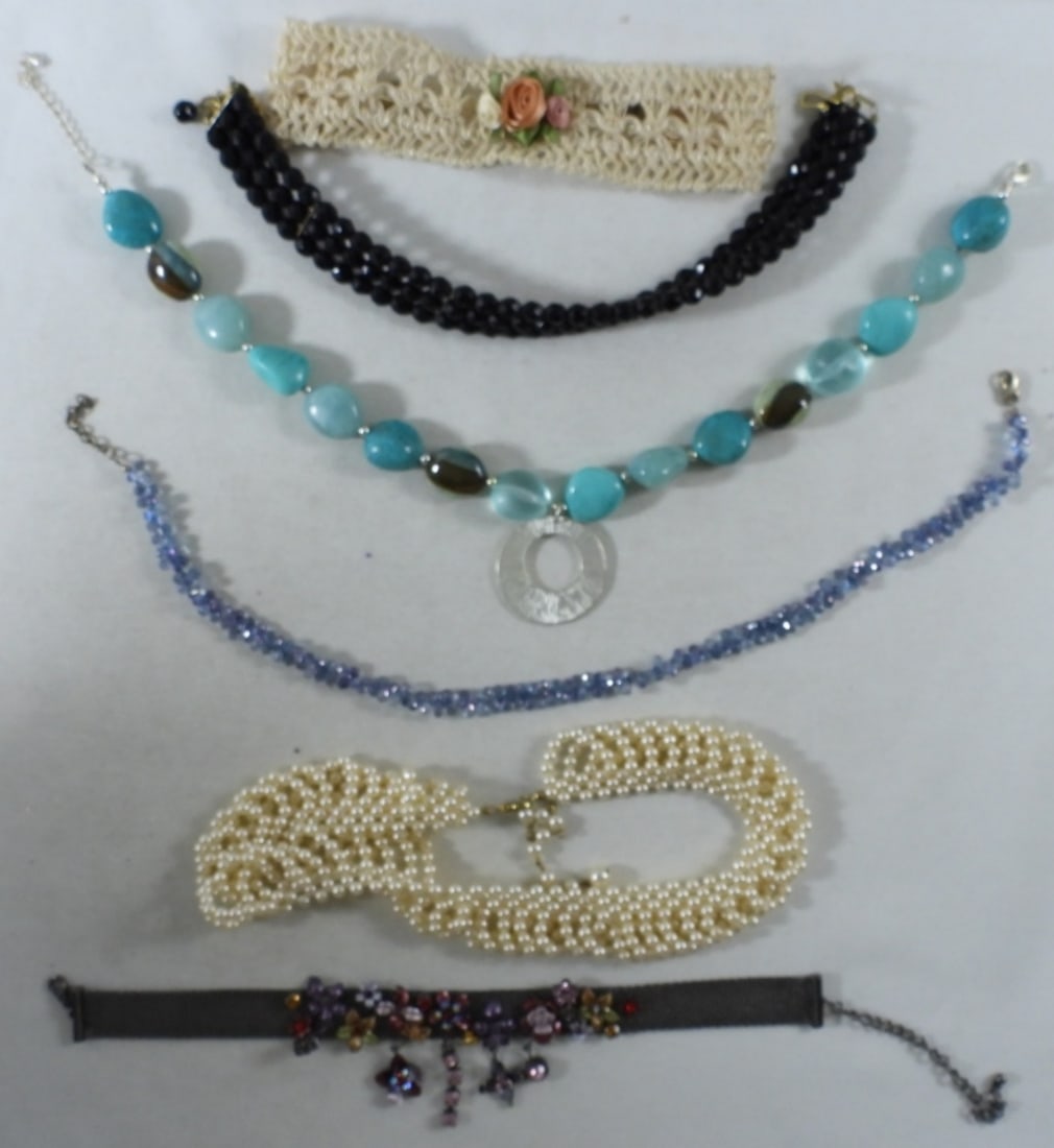 6 Choker or Shorter Style Necklaces: Visit Us On Facebook