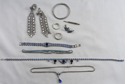 Rhinestone Jewelry Lot