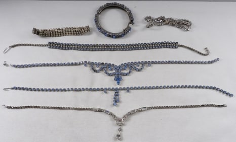 Rhinestone Jewelry Lot