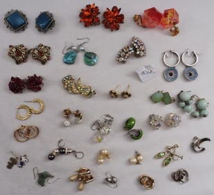 30 Pairs Of Assorted Earrings