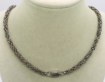 Taxco Fancy Chain Necklace
