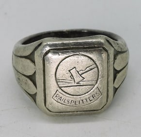 Rail-splitters 900 Silver Ring