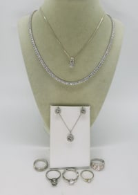 Bridal Style Sterling Rings, Necklaces & More