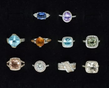 10 Gorgeous Sterling Fashion Rings