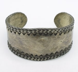 Heavy Sterling Cuff Bracelet