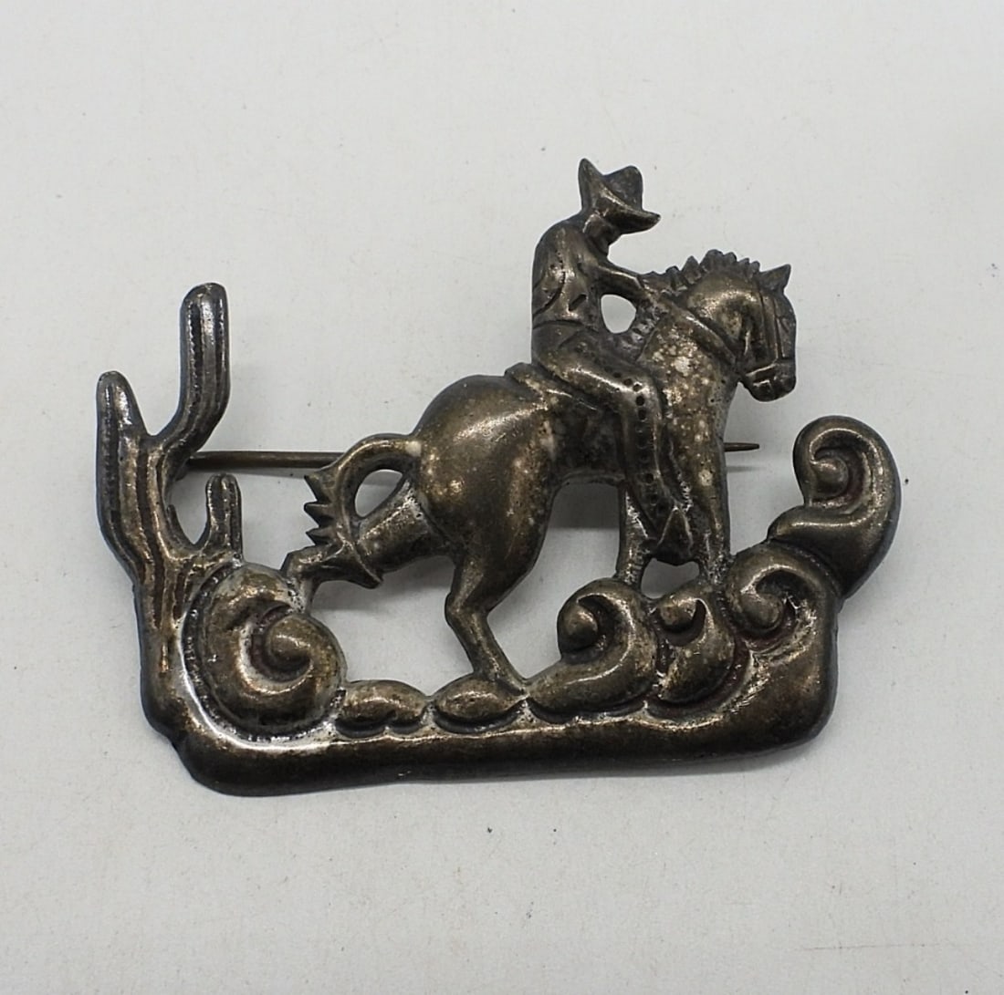 Mexico Sterling Brooch (1 of 2)