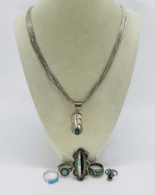 Vintage Liquid Sterling & Rings