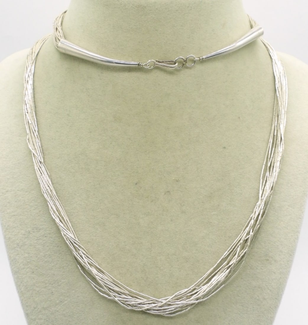 Liquid Sterling Chain Necklace (1 of 1)