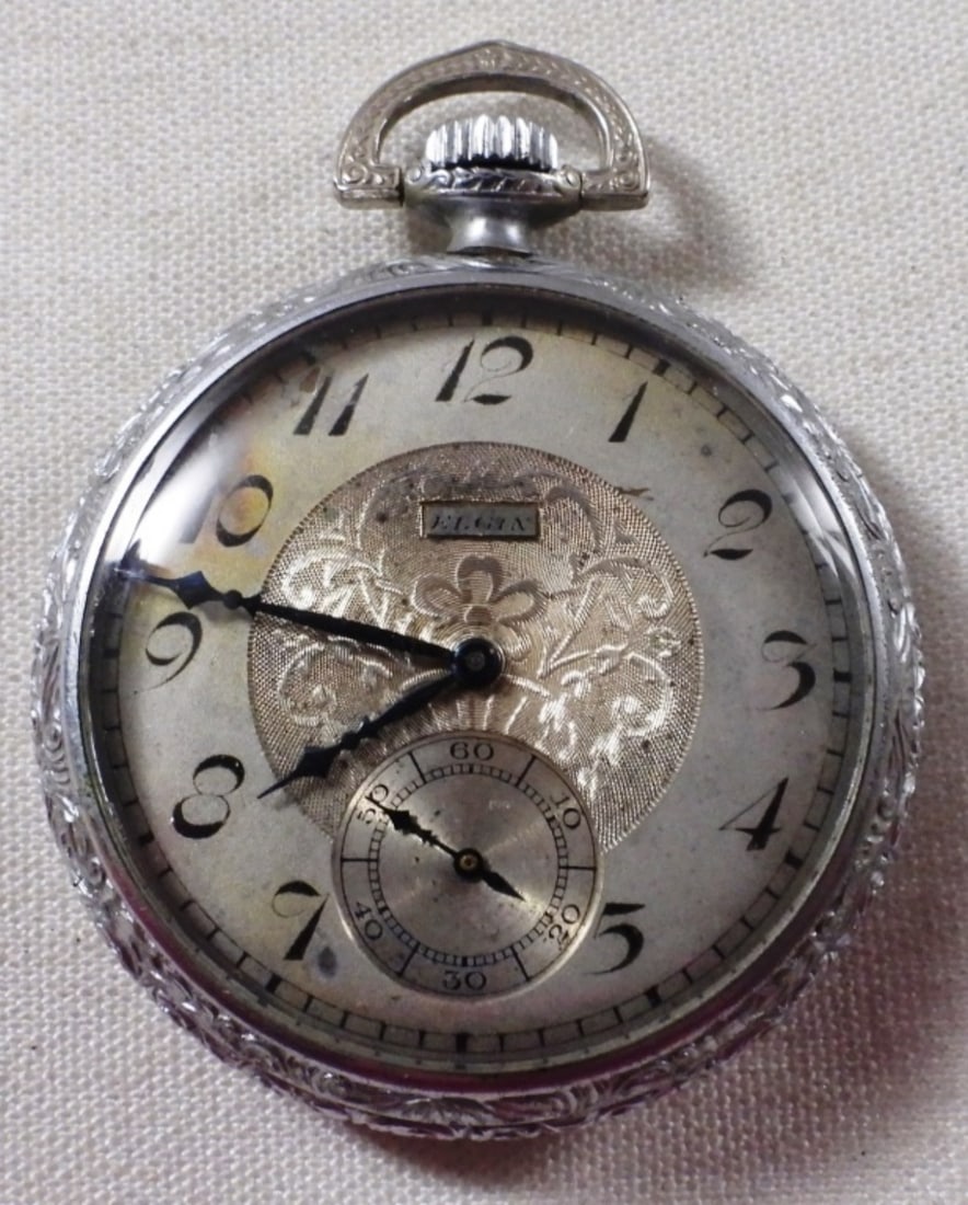 Circa 1924 Open Face Pocket Watch (1 of 3)