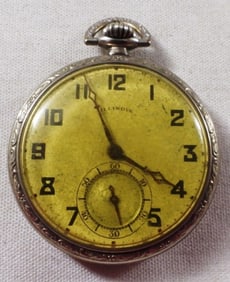 Antique 1922 Open Face Pocket Watch