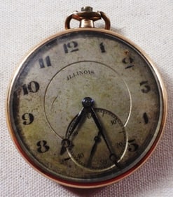 Circa 1918 Open Face Pocket Watch