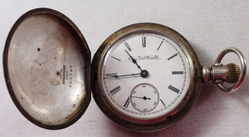 Elgin 1890s Hunter Pocket Watch