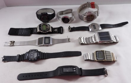 (10) Men's Digital Watches