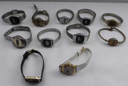(11) Ladies' Digital Watches