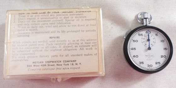 Meylan Stopwatch In Case