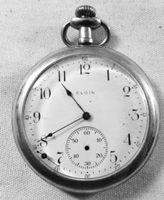 Open Face Pocket Watch