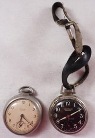 (2) Westclox Scotty Pocket Watch