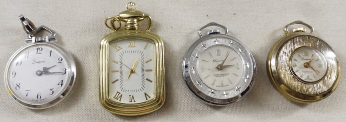 (4) Ladies' Pocket Watches