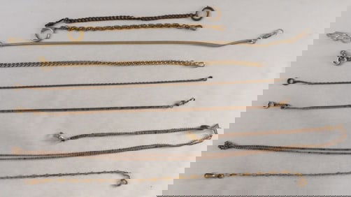 (8) Pocket Watch Chains
