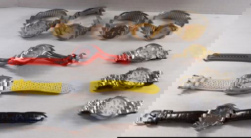 (10) Men's Day Date Watches