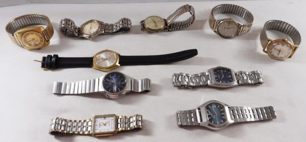 (10) Men's Day Date Watches