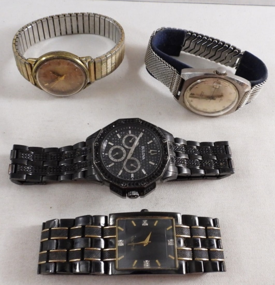 (4) Men's Better Watches: Watches are not verified, authenticated, or tested in running condition unless specified.