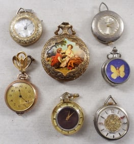 (7) Ladies' Pocket Watches