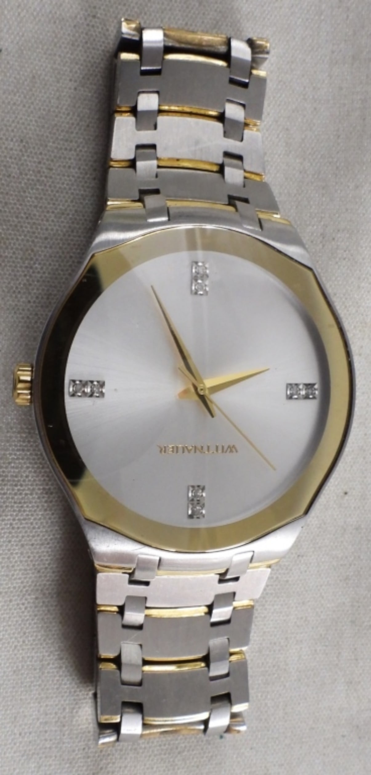 Men's Two-Tone Watch: Watches are not verified, authenticated, or tested in running condition unless specified