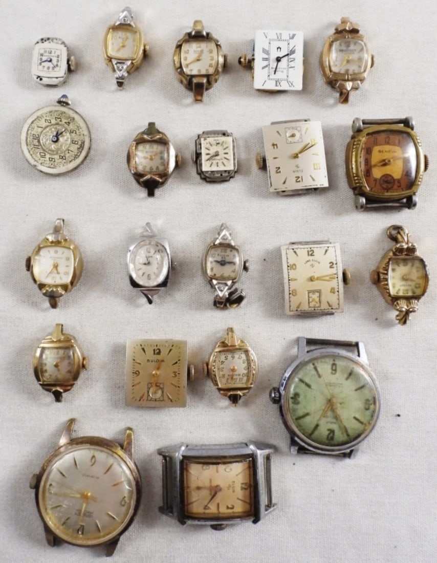(21) Better Watch Faces No Bands: Watches are not verified, authenticated, or tested in running condition unless specified