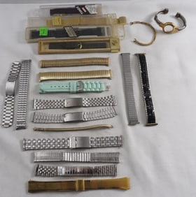 (20) Mixed Bands For Watches