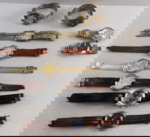 (10) Men's Day/Date Watches