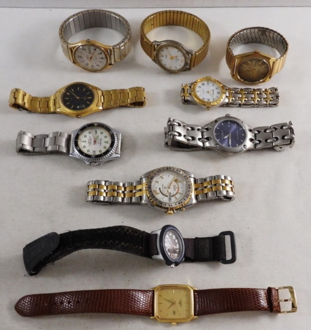 (10) Men's Day/Date Watches (1 of 2)