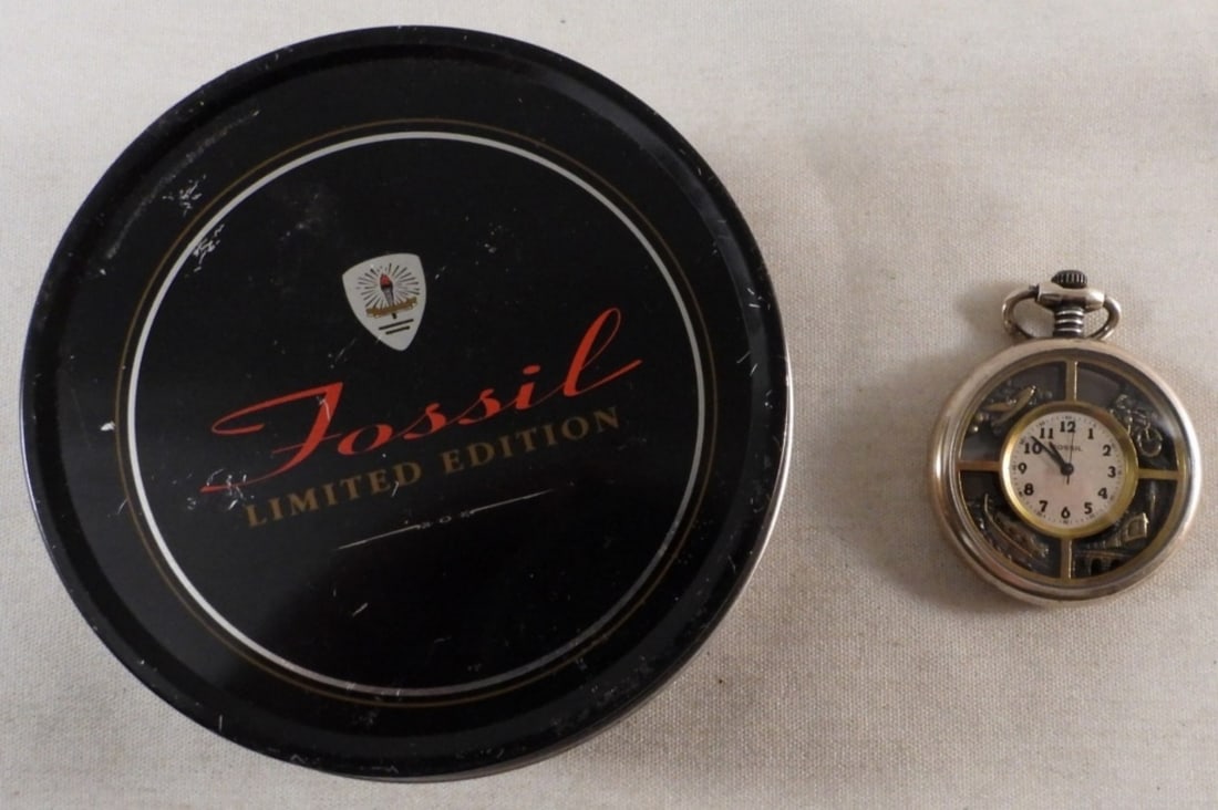 Limited Edition Fossil Pocket Watch (1 of 3)