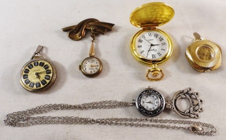 (5) Ladies' Pocket Watches