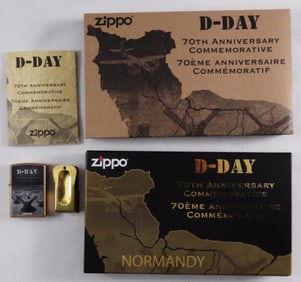 D-Day 70TH Anniversary Zippo Gift Set 2014