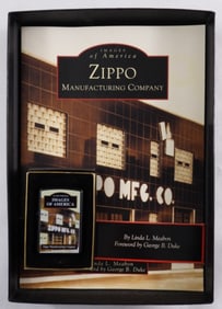 Zippo Images Of America With Book & Zippo