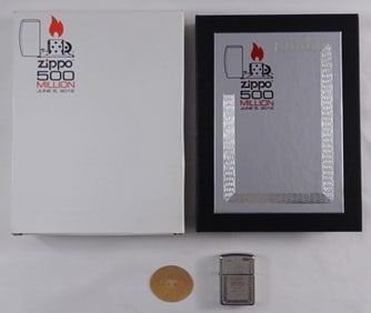 Zippo 500 Million June 5,2012 In Case