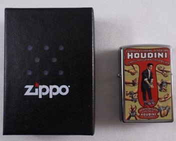 Houdini Magic Wrists Zippo 2014 Sealed
