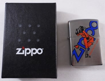 Zippo Windproof Lady Advertising Lighter 2012