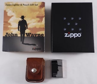 Stolen From John Wayne Zippo Gift Set 2007