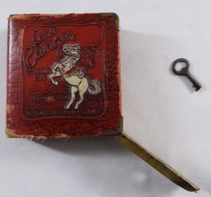 1938 Lone Ranger Strong Box Bank With Key