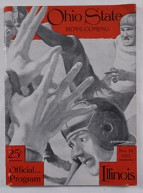Ohio State Homecoming Official Program 1935