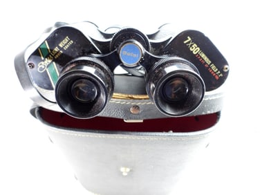 VINTAGE SELSI LUMINOUS BINOCULARS